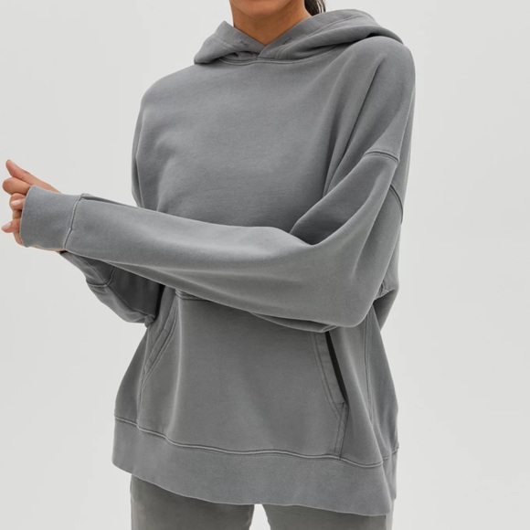 Aritzia Cozy Fleece Boyfriend Crew Sweatshirt - Picture 3 of 8